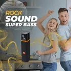 MZ 10W Bluetooth Sound bar with Rich Bass, Powerful Audio, Multi-Device Compatibility - Works with Phone, TV, Laptop, Tablet, AUX/USB/TF Card -Grey