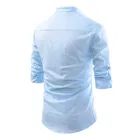 Trendy Cotton Full Sleeves Short Kurta For Men 