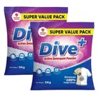 Dive+ Detergent Powder 2X5 Kg ( Pack of 2 )