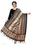 Cotton Silk Dupatta for Women 