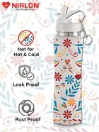Nirlon Steel Sipper Water Bottle 