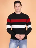 Full Sleeves Sweater For Men, Black 