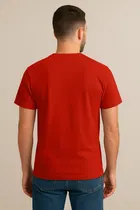 Round Neck Printed T-Shirt for Men, Set of 2 