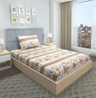 Microfiber Single Bedsheet with Single Pillow Cover 