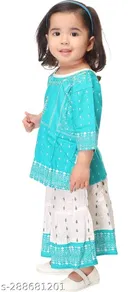 Rayon Kurta Set for Girls 