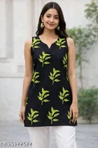Floral Elegance Kurti for Women 