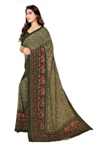 Georgette Printed Saree for Women 
