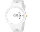 Analog Watch for Men (White)