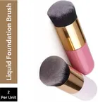 Liquid Cream Powder Kabuki Foundation Brush (Pack Of 2)