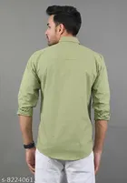 Cotton Blend Full Sleeves Shirt for Men 