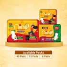 नाइन ड्राई कम्फ़र्ट अल्ट्रा थिन सैनिटरी पैड - XL