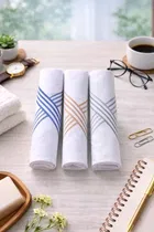 Printed Cotton Handkerchiefs for Mens ,Multicolor, Pack of 3