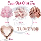 38 Pcs Balloons Decoration Kit, Multicolour, Set of 1
