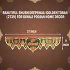 Beautiful Shubh Deepawali Golden Toran 