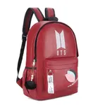 Combo of BTS Printed PU Backpacks for Women & Girls 