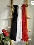 Cotton Blend Solid Dupatta for Women 