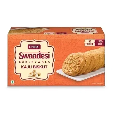 यूनिबिक स्वादेसी बेकरीवाला काजू बिस्कुट 200 g