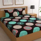 Polycotton Elastic Double Bedsheet Multicolor