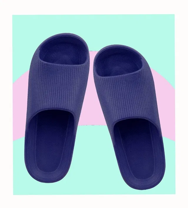 Sliders for Women (Blue, 5)