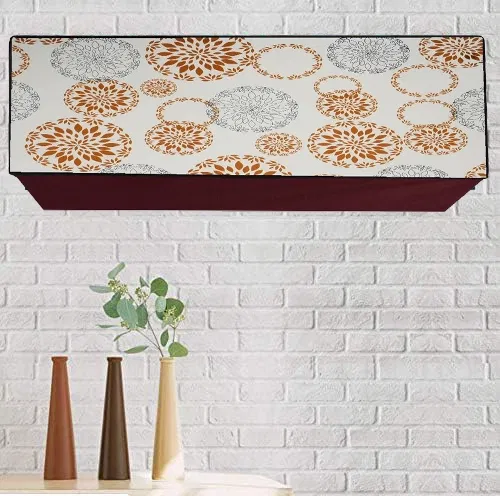 PVC Printed AC Cover (Multicolor, 1.5 Ton)