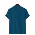 Trendy Cotton Half Sleeves Short Kurta For Men 