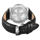 Leather Analog Watch for Men 