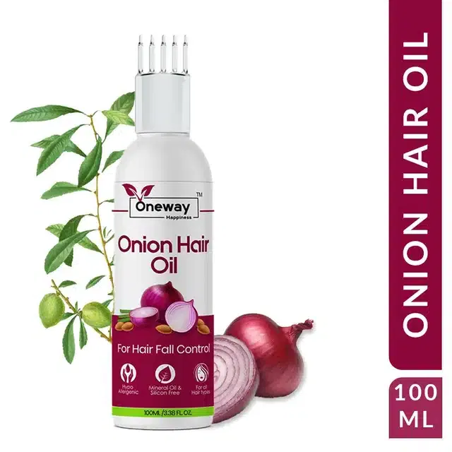 Oneway Happiness Onion Hair Oil (100 ml)