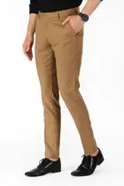 Poly Non Lycra Slim Fit Trouser for Men 