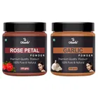 Natural Rose Patel & Garlic Powder for Skin & Hair 