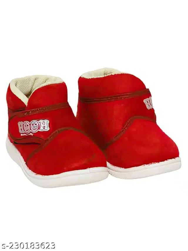 Casual Shoes for Boys (Red, 6-9 Months)