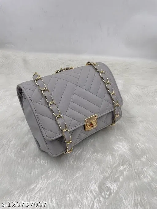 Stylish Sling Bag for Women (Grey)