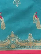 SVB एनिमल प्रिंट साड़ी 