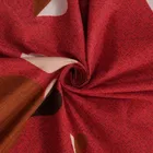 YS COTTON FEEL DOUBLE BEDSHEET HEART 88x88INCH RED