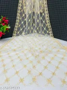 Embroidered Jaipuri Net Floral Sewing & Embroidery 