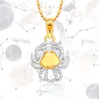 Vighnaharta Alloy Zodiac Sign Cancer 