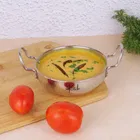 Stainless Steel Mini Kadhai, Silver, 400 ml