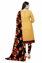 शारदा क्रिएशन क्रेप फ्लोरल प्रिंट सलवार सूट अस्टीचड 