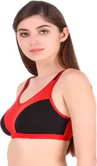 Cotton Blend Non Padded Bra for Women 