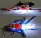 Rakhi for Kids One Doreamon , Micky Light & One Designer Rakhi Plus Little Hanuman Chalisha, Pack of 4