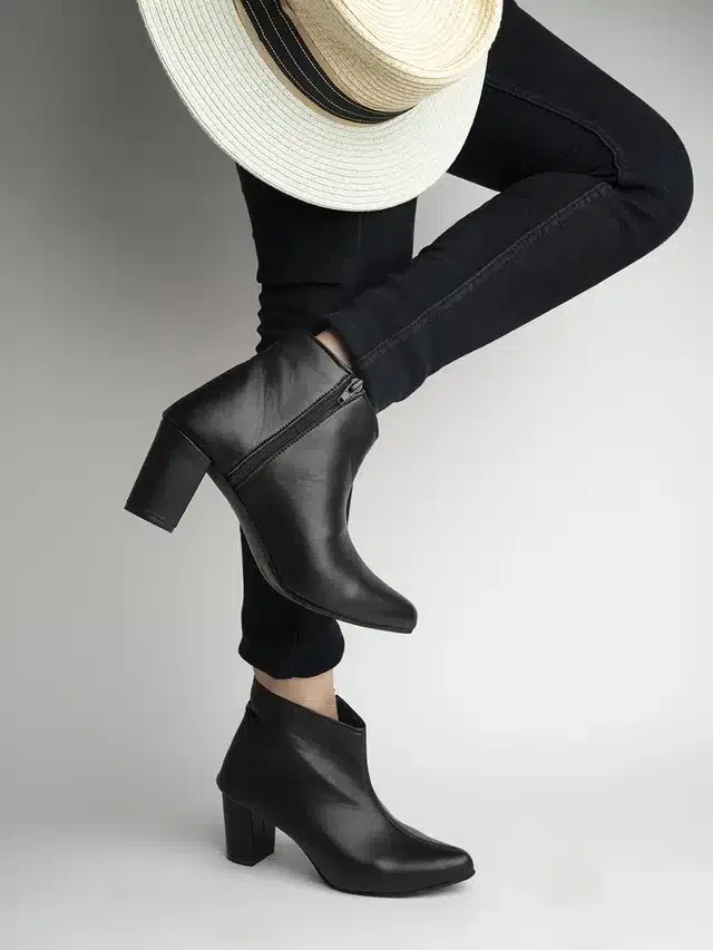 Boots for Women (Black, 40)