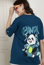 Round Neck Printed T-Shirt for Women 