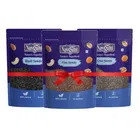 Navguni Combo Seeds (Chia Seeds 200 g + Flax Seeds 200 g + Sabja (Basil) Seeds 200 g)