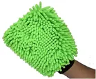 Double Sided Microfiber Car Cleaning Sponge (Multicolour)