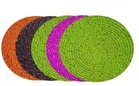 Cotton Doormats for Home (Multicolor, 43 cm) (Pack of 5)