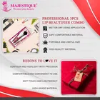Majestique Premium Synthetic Foundation Blending Face Powder Blush Concealers Eye Shadows Make Up Brush Kit 