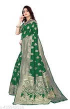 Silk Zari Woven Saree for Women 