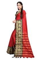 Cotton Embellished Saree for Women 