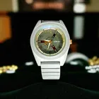 Silicone Strap Round Analog Watch for Men 