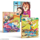 BOOKFORD Fairy Tale Shaped Board Book | Beauty and the Beast, Snow White, and The Pied Piper | for kids | fairy tales for kids | board book | story book | 