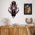 Plastic Jesus Wall Clock 